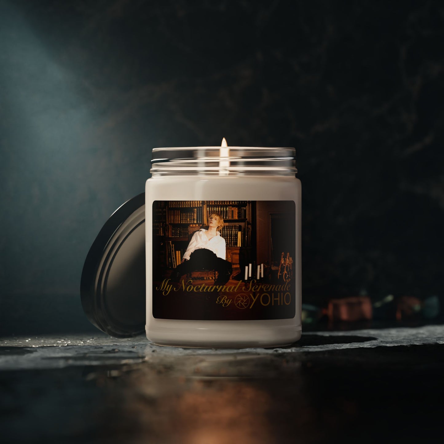 My Nocturnal Serenade Scented Soy Candle - Cozy Home Décor for Relaxation & Ambiance