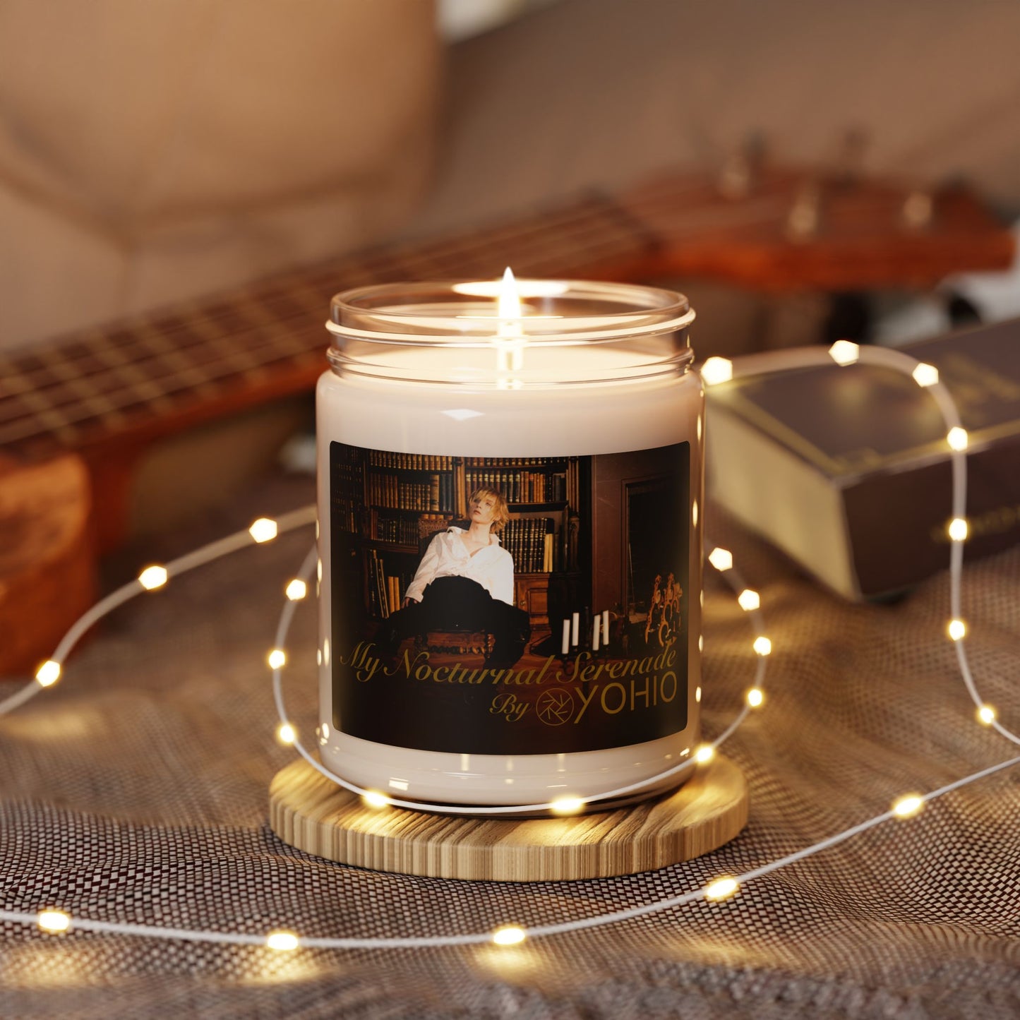 My Nocturnal Serenade Scented Soy Candle - Cozy Home Décor for Relaxation & Ambiance