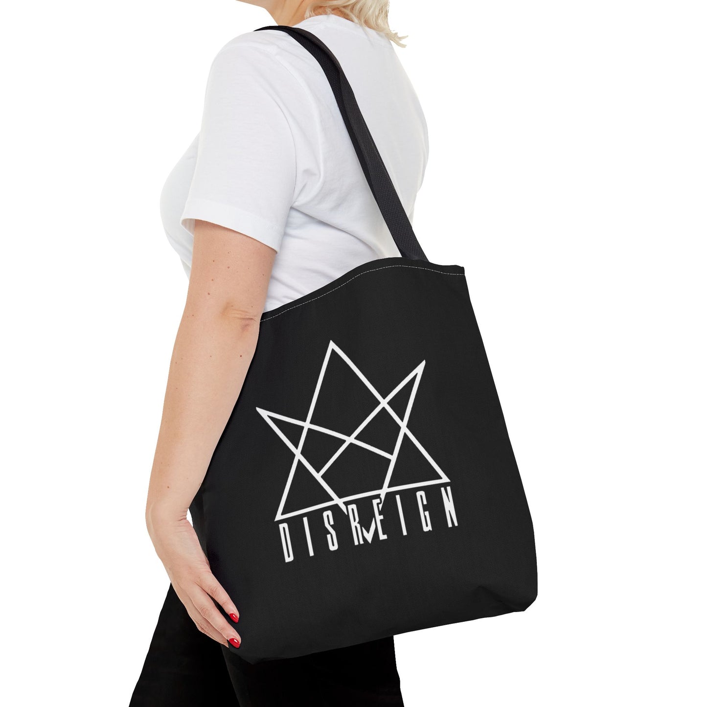 DISREIGN Black Tote Bag - Stylish and Versatile Carry-All for Everyday Use
