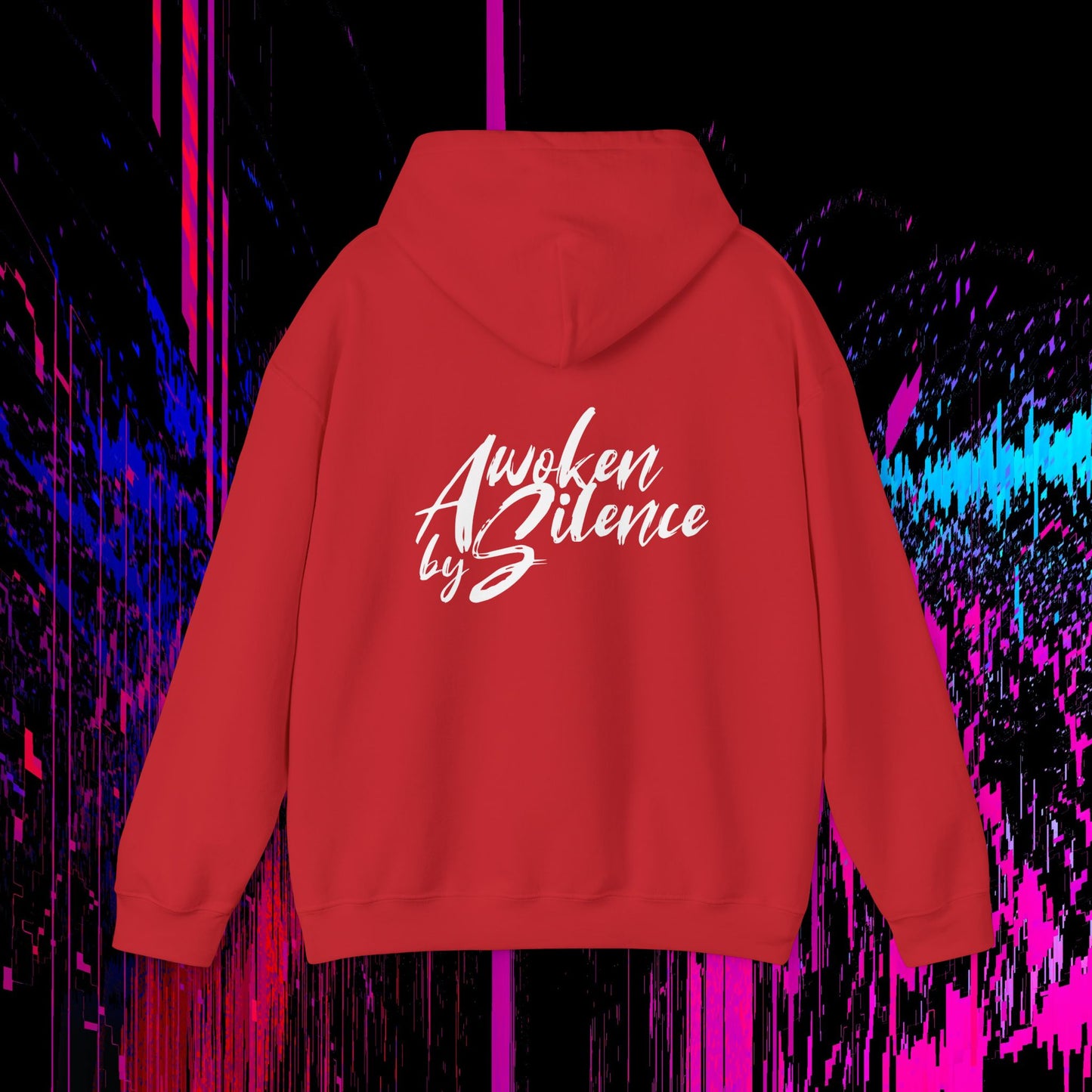 Awoken By Silence ロゴ ユニセックス ヘビーブレンド™ パーカー