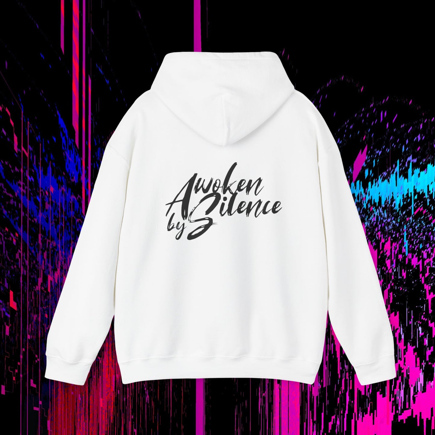 Awoken By Silence ロゴ ユニセックス ヘビーブレンド™ パーカー