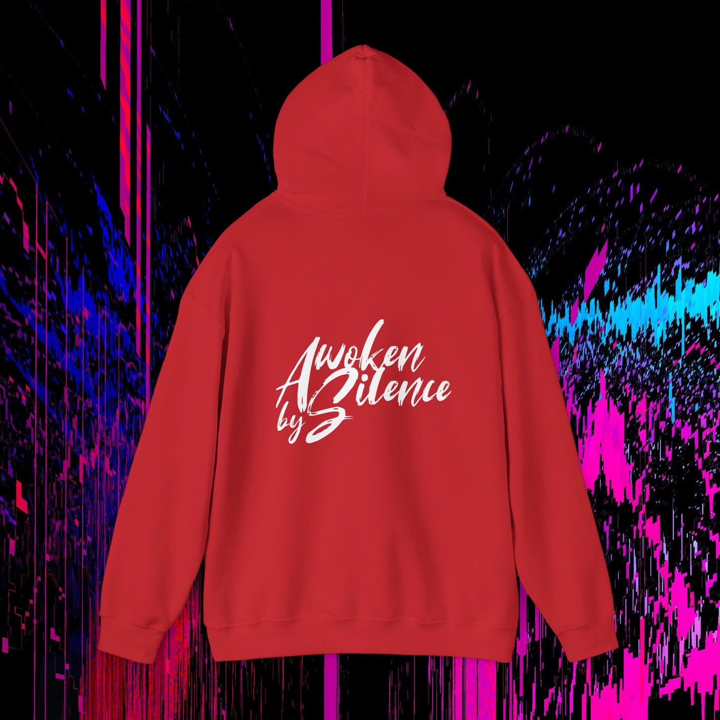 Awoken By Silence ロゴ ユニセックス ヘビーブレンド™ パーカー
