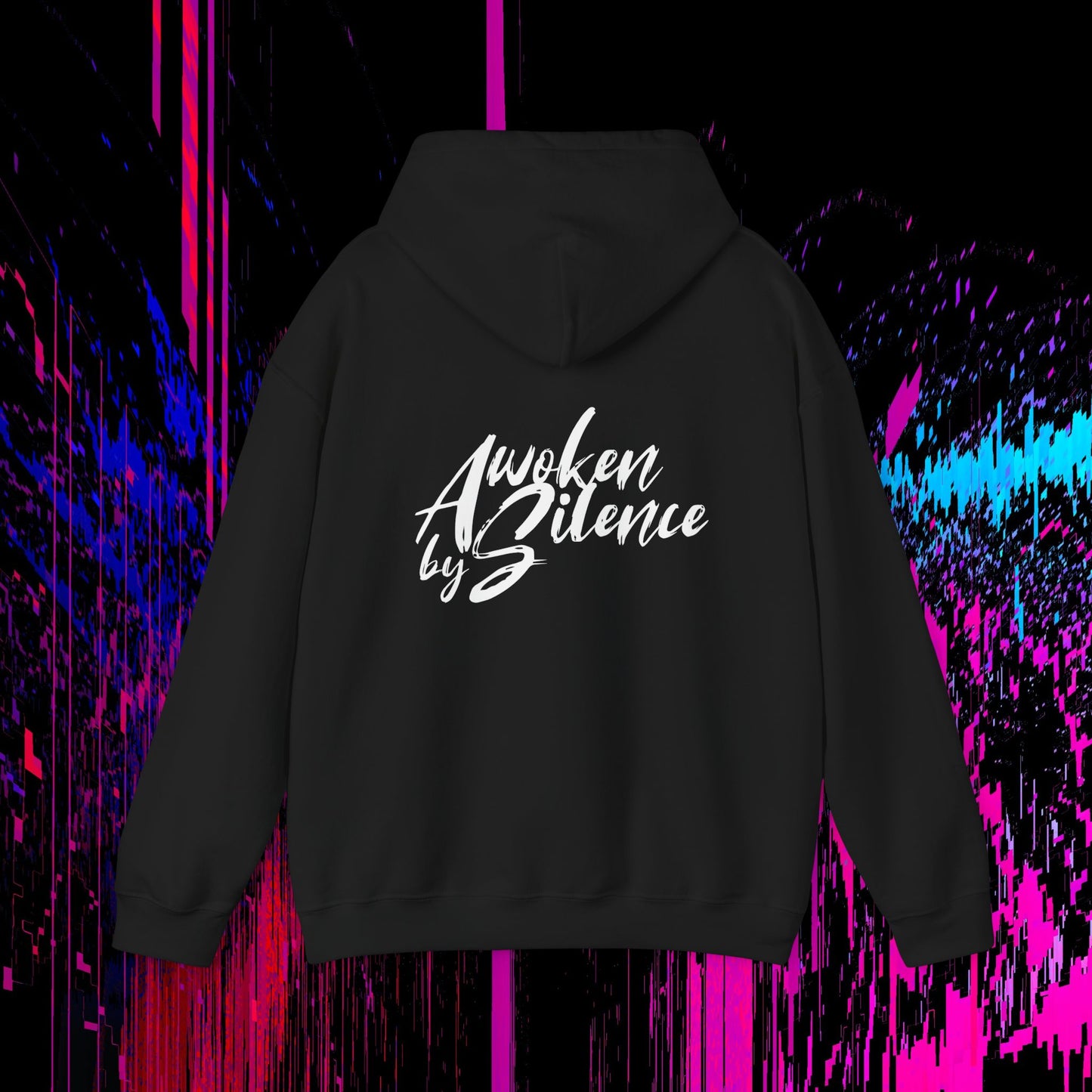 Awoken By Silence ロゴ ユニセックス ヘビーブレンド™ パーカー
